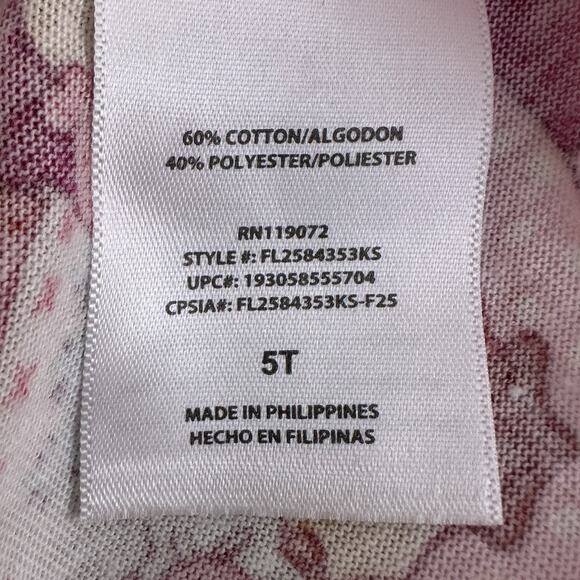 Strawberry Shortcake Toddler Girls Print Dress with Short Sleeves 5T New - Picture 5 of 6